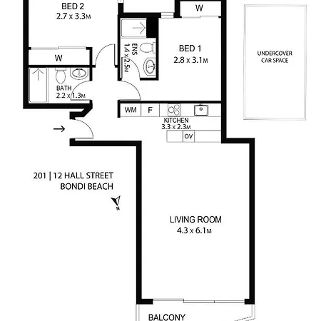 Premium Bondi Beach 2 Bedroom With Beach View And Parking Sydney Exterior photo